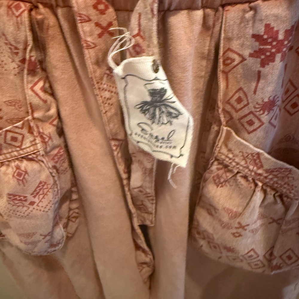 NWT Easel tribal print mixed mineral washed Women's Pants - Picture 3 of 9
